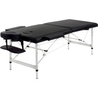 HOMCOM Massageliege klappbar tragbare Massagebank + Transporttasche maximale Belastung 225 kg höhenverstellbarer Aluminiumlegierungskonstruktion 185 x 70 cm schwarz Aosom HOMCOM Massageliege klappbar tragbare Massagebank + Transporttasche maximale Belastung 225 kg höhenverstellbarer Aluminiumlegierungskonstruktion 185 x 70 cm schwarz Aosom von HOMCOM