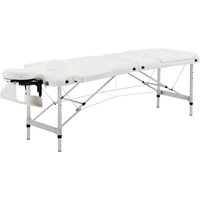 HOMCOM Massageliege weiß PVC B/H/L: ca. 60x215x84 cm von HOMCOM