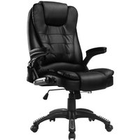 HOMCOM Massagesessel, Breite: 68 cm, Region: Rücken/Taille/Oberschenkel, mit Wärmefunktion - schwarz HOMCOM Massagesessel, Breite: 68 cm, Region: Rücken/Taille/Oberschenkel, mit Wärmefunktion - schwarz von HOMCOM