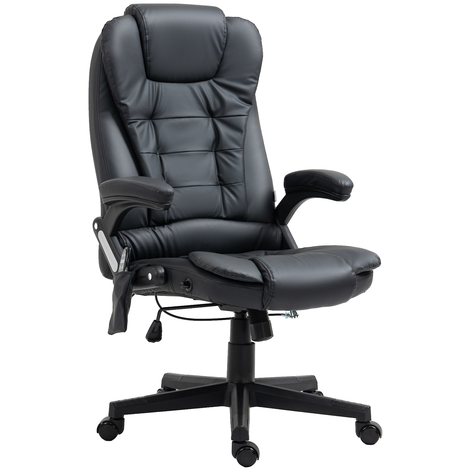 HOMCOM Massagesessel 6 Punkt Vibrations Drehbar 70 x 70 x 111 – 121cm HOMCOM Massagesessel 6 Punkt Vibrations Drehbar 70 x 70 x 111 – 121cm von HOMCOM