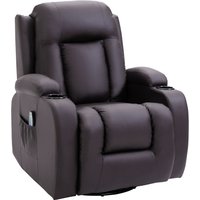Massagesessel Fernsehsessel Relaxsessel mit Wärmefunktion, Liegefunktion Massagesessel Fernsehsessel Relaxsessel mit Wärmefunktion, Liegefunktion von HOMCOM
