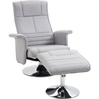 Massagesessel mit Fußhocker, Elektrischer Relaxsessel mit Liegefunktion Massagesessel mit Fußhocker, Elektrischer Relaxsessel mit Liegefunktion von HOMCOM