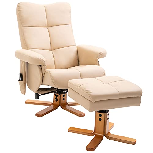 HOMCOM Relaxsessel Massagesessel mit Fußhocker Stauraum Liegefunktion Fernsehsessel mit Massagefunktion TV Sessel 145°-Neigung Polyester Cremeweiß 80 x 86 x 99 cm HOMCOM Relaxsessel Massagesessel mit Fußhocker Stauraum Liegefunktion Fernsehsessel mit Massagefunktion TV Sessel 145°-Neigung Polyester Cremeweiß 80 x 86 x 99 cm von HOMCOM