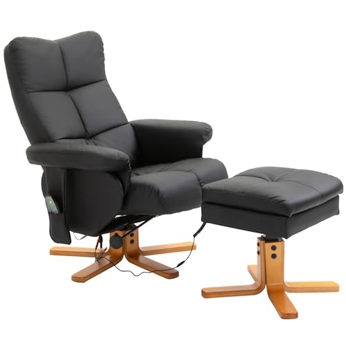 HOMCOM Relaxsessel Massagesessel mit Fußhocker Stauraum Liegefunktion Fernsehsessel mit Massagefunktion TV Sessel 145°-Neigung Polyester Schwarz 80 x 86 x 99 cm HOMCOM Relaxsessel Massagesessel mit Fußhocker Stauraum Liegefunktion Fernsehsessel mit Massagefunktion TV Sessel 145°-Neigung Polyester Schwarz 80 x 86 x 99 cm von HOMCOM