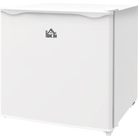 HOMCOM Mini-Gefrierschrank 35 L Gefrierbox elektrisch freistehend 45 W Mini Gefriertruhe Minikühlschrank -14 bis -24℃ 5-stufige Temperaturregelung 47 x 44,2 x 48,8 cm Weiß   Aosom von HOMCOM