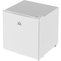 HOMCOM Mini-Gefrierschrank 46L freistehend Gefrierbox 65 W elektrisch Mini Gefriertruhe mit Eisbox 0 bis 8℃ Temperaturregelung 48 x 44 x 49 cm Weiß von HOMCOM