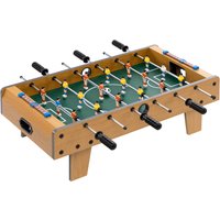HOMCOM Mini Tischkicker Tischfußball inkl 2 Kickerbälle tragbarer Kickertisch mit Griffe, Kicker Tischfussball für Kinder Erwachsene Holz-Optik 69 x 36,5 x 22 cm Natur   Aosom HOMCOM Mini Tischkicker Tischfußball inkl 2 Kickerbälle tragbarer Kickertisch mit Griffe, Kicker Tischfussball für Kinder Erwachsene Holz-Optik 69 x 36,5 x 22 cm Natur   Aosom von HOMCOM