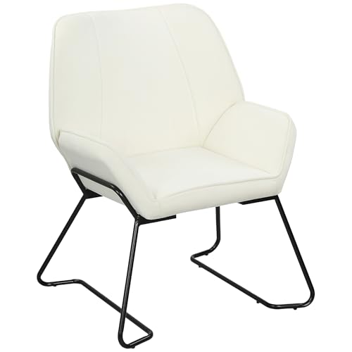 HOMCOM Moderner Wohnzimmersessel Lesesessel mit breitem gepolstertem Sitz gepolstert in Samt Metallbeine Sessel für Wohnzimmer Wohnzimmer Schlafzimmer Creme HOMCOM Moderner Wohnzimmersessel Lesesessel mit breitem gepolstertem Sitz gepolstert in Samt Metallbeine Sessel für Wohnzimmer Wohnzimmer Schlafzimmer Creme von HOMCOM