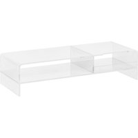 HOMCOM Monitorständer transparent HOMCOM Monitorständer transparent von HOMCOM