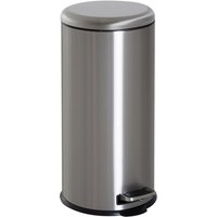 HOMCOM Mülleimer, Edelstahl/Kunststoff, 30 Liter - silberfarben HOMCOM Mülleimer, Edelstahl/Kunststoff, 30 Liter - silberfarben von HOMCOM