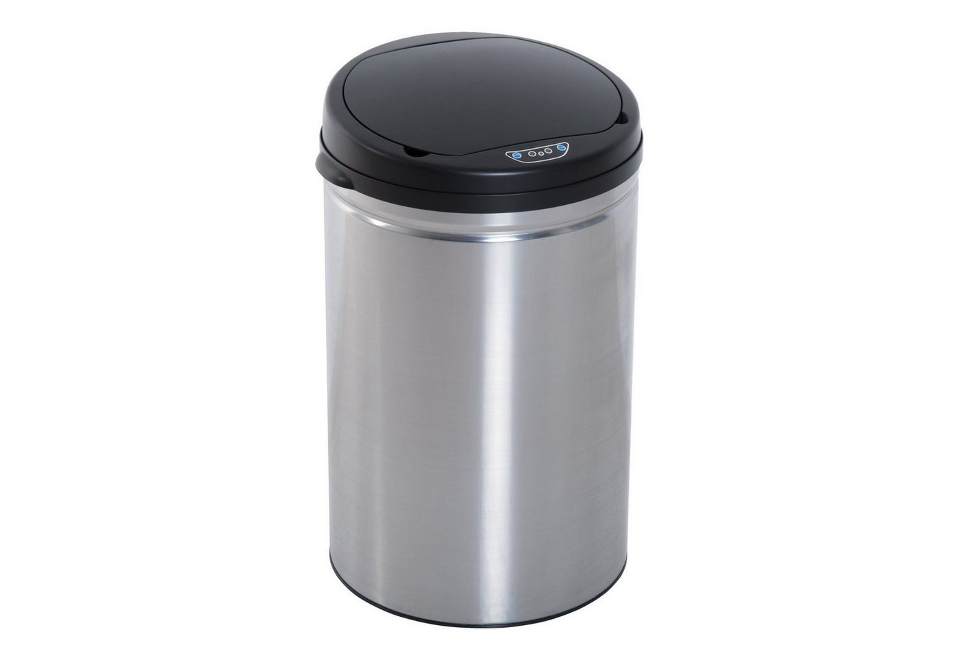 HOMCOM Mülleimer Automatik Abfalleimer mit Sensor, Schwarz+Silber Ø30,5 x 51,5 cm HOMCOM Mülleimer Automatik Abfalleimer mit Sensor, Schwarz+Silber Ø30,5 x 51,5 cm von HOMCOM