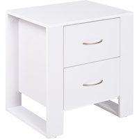 HOMCOM Nachttisch mit 2 Schubladen Modern quadratisch mit Griff erhöhter Basis Melaminbeschichtet Schlafzimmer Aufbewahrungsmöbel Nachttisch Aosom HOMCOM Nachttisch mit 2 Schubladen Modern quadratisch mit Griff erhöhter Basis Melaminbeschichtet Schlafzimmer Aufbewahrungsmöbel Nachttisch Aosom von HOMCOM