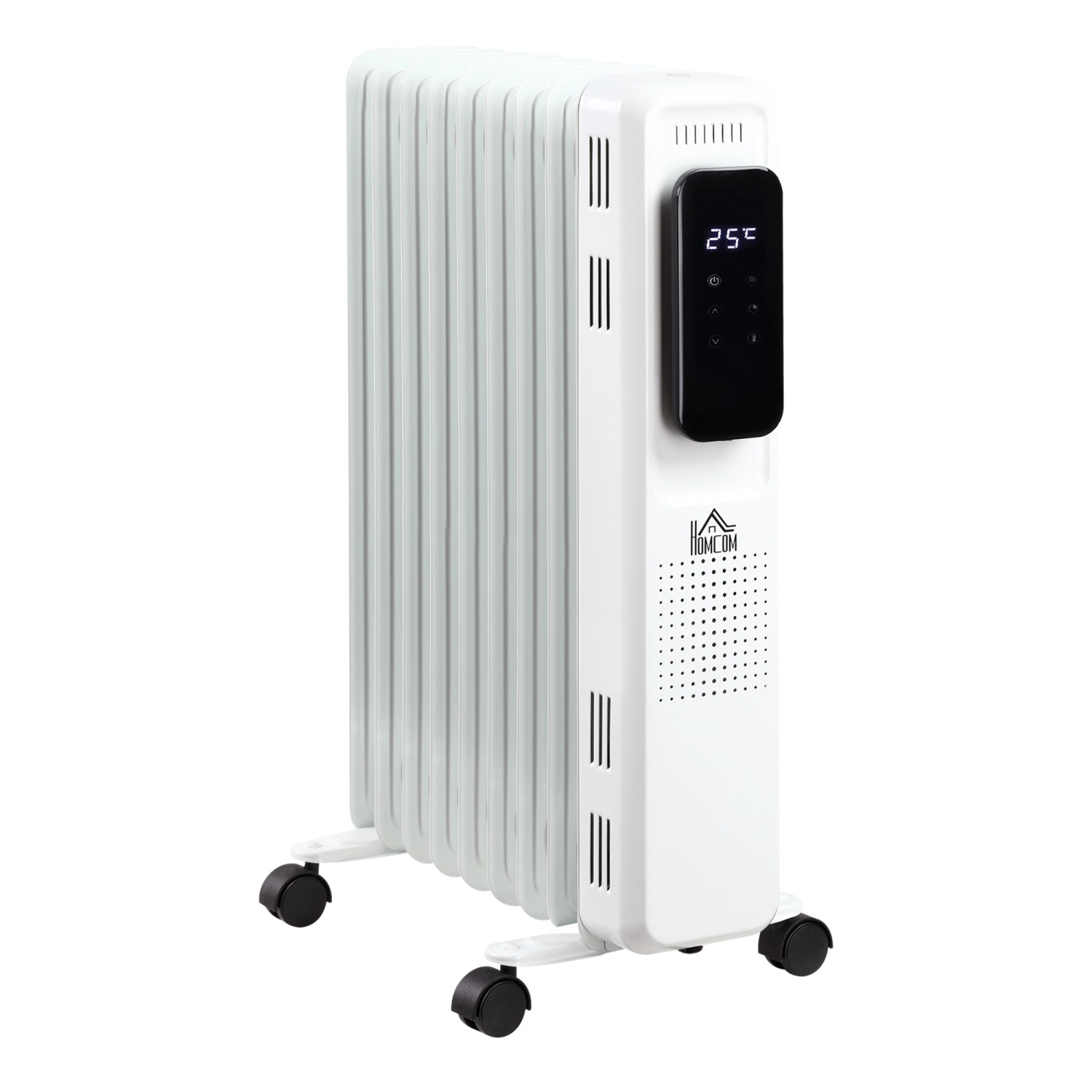 HOMCOM Ölradiator Tragbar Elektrisch Heizkörper 2000W 42,5x 24x63 cm HOMCOM Ölradiator Tragbar Elektrisch Heizkörper 2000W 42,5x 24x63 cm von HOMCOM