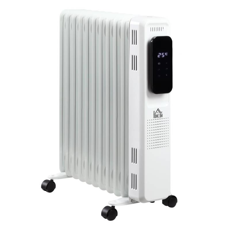 HOMCOM Ölradiator Tragbar Elektrisch Heizkörper 2500W von HOMCOM