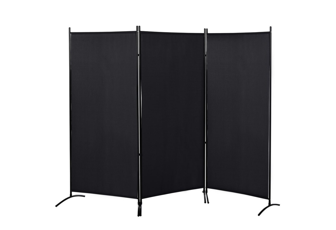 HOMCOM Paravent 253 x 182 cm Raumteiler, Faltbar Raumtrenner (Trennwand, 1 St., Sichtschutz), Faltbar und platzsparend von HOMCOM