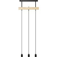 HOMCOM Pendelleuchte schwarz Metall Holz B/H/T: ca. 8x33x50 cm HOMCOM Pendelleuchte schwarz Metall Holz B/H/T: ca. 8x33x50 cm von HOMCOM