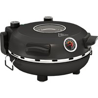 HOMCOM Pizzaofen elektrisch 430 ℃, 1200 Watt Pizzabäcker mit 30cm Steinplatte Timer Sichtfenster Überhitzungsschutz Pizza Ofen mit Pizzaschieber Pizzastein Schwarz Aosom HOMCOM Pizzaofen elektrisch 430 ℃, 1200 Watt Pizzabäcker mit 30cm Steinplatte Timer Sichtfenster Überhitzungsschutz Pizza Ofen mit Pizzaschieber Pizzastein Schwarz Aosom von HOMCOM