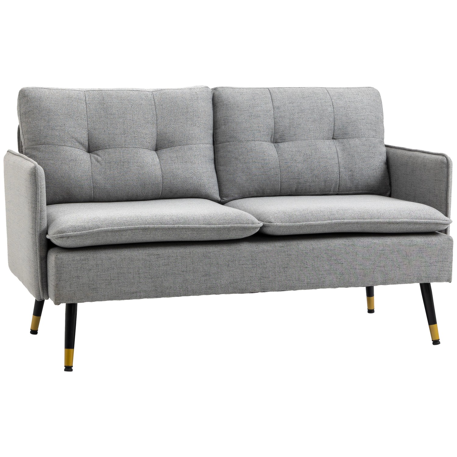 HOMCOM Polstersessel mit Kissen Leinenoptik 139 x 68 x 80 cm HOMCOM Polstersessel mit Kissen Leinenoptik 139 x 68 x 80 cm von HOMCOM