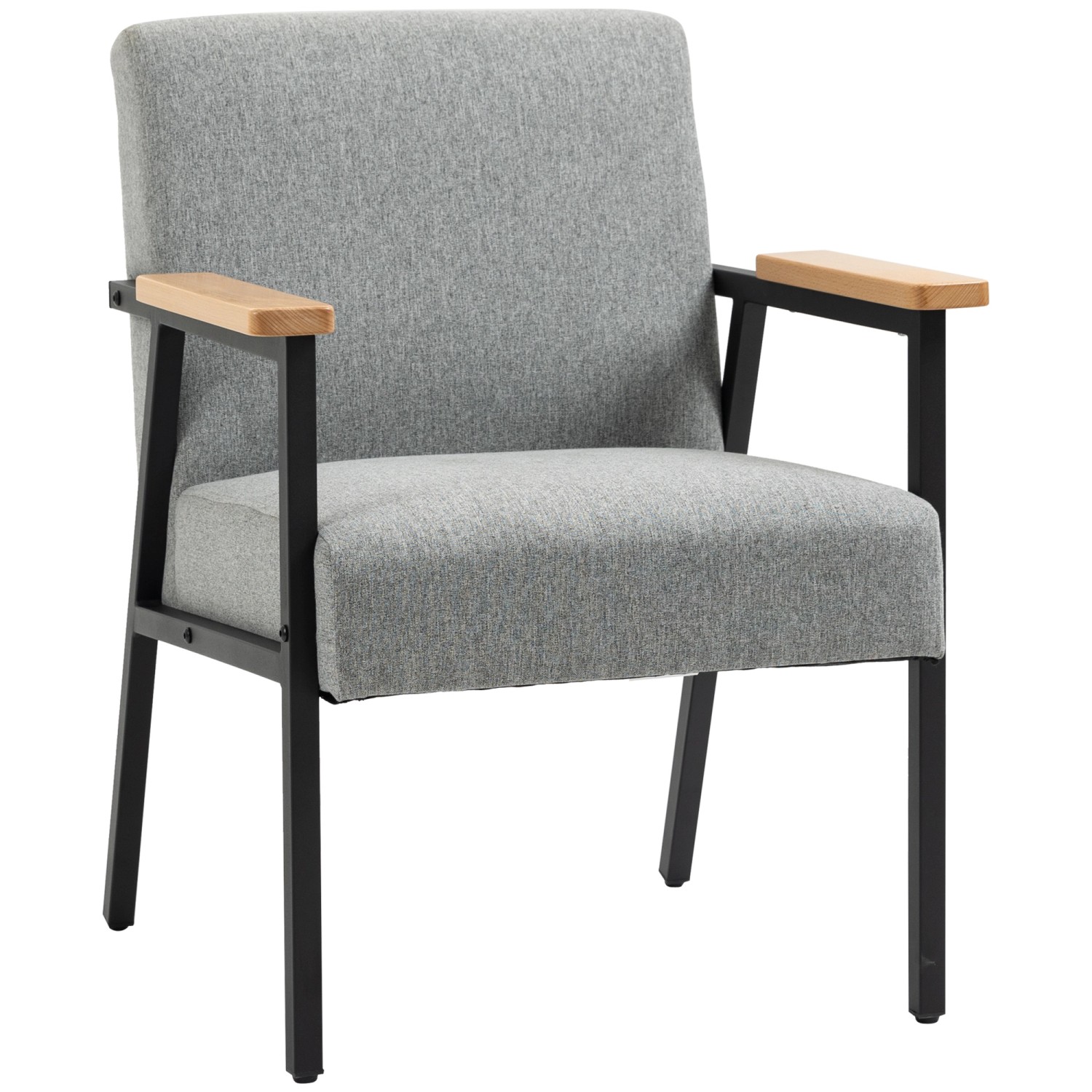 HOMCOM Polstersessel mit Leinenoptik 64 5 x 70 x 83 5 cm HOMCOM Polstersessel mit Leinenoptik 64 5 x 70 x 83 5 cm von HOMCOM