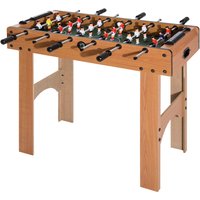 HOMCOM Professioneller Tischkicker für Kinder und Erwachsene mit Stangen aus MDF-Holz 92x46x78cm Aosom HOMCOM Professioneller Tischkicker für Kinder und Erwachsene mit Stangen aus MDF-Holz 92x46x78cm Aosom von HOMCOM