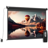HOMCOM Projektorleinwand 84 Zoll, 4:3 4K HD motorisierte und elektrische Leinwand, Fernseh- und Heimkino-Projektionsleinwand, Wand- oder Deckenmontage, Bedienfeld und Fernbedienung Aosom HOMCOM Projektorleinwand 84 Zoll, 4:3 4K HD motorisierte und elektrische Leinwand, Fernseh- und Heimkino-Projektionsleinwand, Wand- oder Deckenmontage, Bedienfeld und Fernbedienung Aosom von HOMCOM