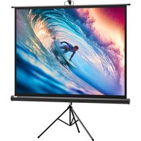HOMCOM Projektorleinwand 84 Zoll mit höhenverstellbarem Stativ, 4K HD 4:3 Leinwand ideal für Heimkino, Innen- und Außenfilme Aosom HOMCOM Projektorleinwand 84 Zoll mit höhenverstellbarem Stativ, 4K HD 4:3 Leinwand ideal für Heimkino, Innen- und Außenfilme Aosom von HOMCOM
