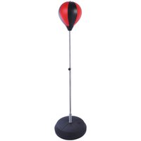 HOMCOM Punchingballset schwarz Metall H/D: ca. 146,5x43 cm von HOMCOM