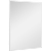 HOMCOM Rechteckiger Wandspiegel 60 x 80 cm, MDF-Rahmen, ideal für Badezimmer, Wohnzimmer oder Schlafzimmer, Weiß Aosom HOMCOM Rechteckiger Wandspiegel 60 x 80 cm, MDF-Rahmen, ideal für Badezimmer, Wohnzimmer oder Schlafzimmer, Weiß Aosom von HOMCOM