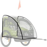 HOMCOM Regenschutz für Fahrradanhänger, Regenüberzug, Regenverdeck für Handwagen, Kinderanhänger, Regenschutzhülle mit Klettverschluss, Transparent HOMCOM Regenschutz für Fahrradanhänger, Regenüberzug, Regenverdeck für Handwagen, Kinderanhänger, Regenschutzhülle mit Klettverschluss, Transparent von HOMCOM