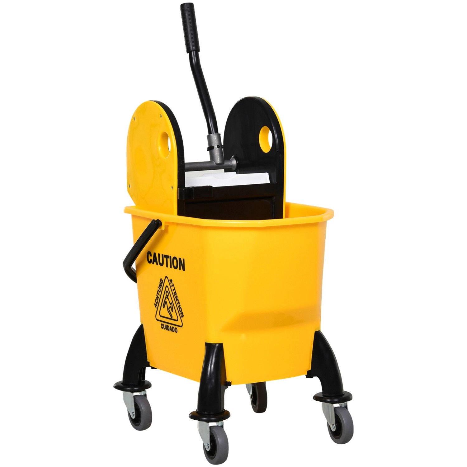 HOMCOM Reinigungswagen mit Auswringvorrichtung HOMCOM Reinigungswagen mit Auswringvorrichtung von HOMCOM