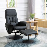 HOMCOM Relaxsessel 700-113V01BK B/H/T: ca. 81x105x112 cm von HOMCOM
