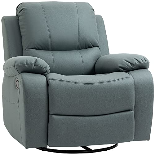 HOMCOM Relaxsessel Fernsehsessel mit Liegefunktion, Fußstütze, Drehbar TV-Sessel mit Taschenfederkernsystem für Wohnzimmer, Schlafzimmer, Grün HOMCOM Relaxsessel Fernsehsessel mit Liegefunktion, Fußstütze, Drehbar TV-Sessel mit Taschenfederkernsystem für Wohnzimmer, Schlafzimmer, Grün von HOMCOM