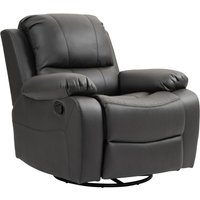 HOMCOM Relaxsessel Fernsehsessel mit Liegefunktion, Fußstütze für Wohnzimmer von HOMCOM
