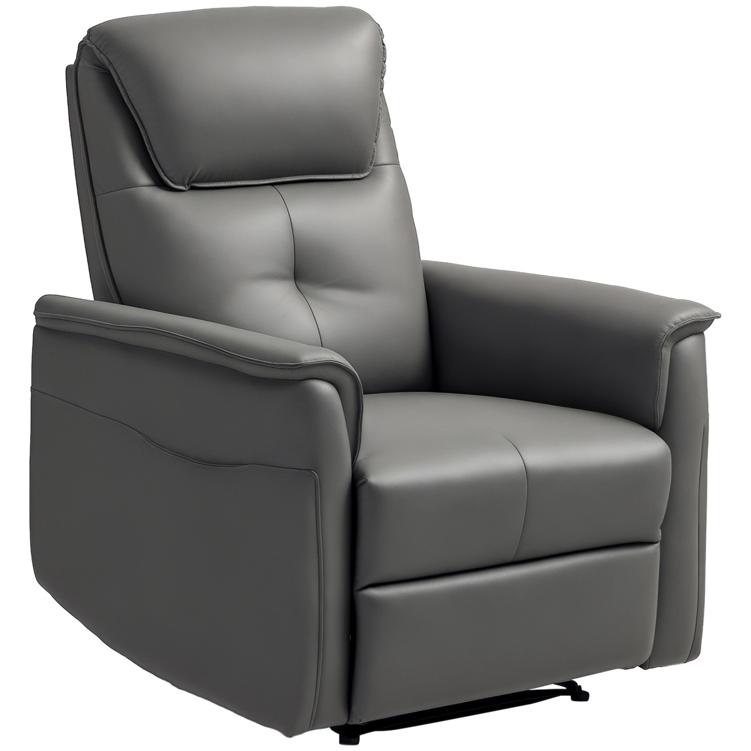 HOMCOM Relaxsessel Mikrofasertuch Hellgrau 84L x 89B x 105H cm HOMCOM Relaxsessel Mikrofasertuch Hellgrau 84L x 89B x 105H cm von HOMCOM