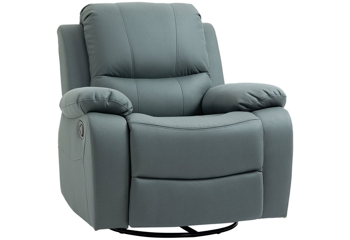 HOMCOM Relaxsessel Neigungsverstellung bis 135°, 360 Grad drehbar (1-St) von HOMCOM