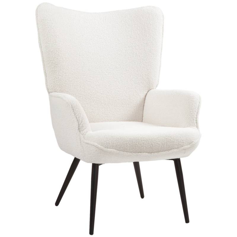 HOMCOM Relaxsessel mit Armlehne und Metallbeine von HOMCOM