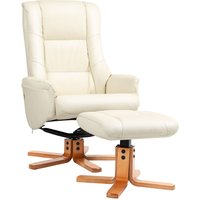 HOMCOM Relaxsessel mit Hocker, Fernsehsessel mit Liegefunktion, Wippfunktion HOMCOM Relaxsessel mit Hocker, Fernsehsessel mit Liegefunktion, Wippfunktion von HOMCOM