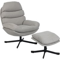 HOMCOM Relaxsessel mit Hocker Sessel Loungesessel mit Chenille-Optik breiter Sitzfläche Drehbar Polstersessel Armlehnensessel für Wohnzimmer, Schlafzimmer, Creme Aosom HOMCOM Relaxsessel mit Hocker Sessel Loungesessel mit Chenille-Optik breiter Sitzfläche Drehbar Polstersessel Armlehnensessel für Wohnzimmer, Schlafzimmer, Creme Aosom von HOMCOM