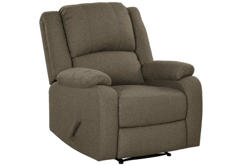 HOMCOM Relaxsessel mit Liegefunktion, Liegesessel bis 150 kg Belastbar (Fernsehsessel, 1-St., Ruhesessel), für Wohnzimmer, Schlafzimmer, Braun von HOMCOM