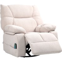 HOMCOM Relaxsessel mit Massagefunktion, Elektrisch Fernsehsessel mit Wärmfunktion, Liegefunktion, Drehbar Massagesessel mit Federsystem Aosom HOMCOM Relaxsessel mit Massagefunktion, Elektrisch Fernsehsessel mit Wärmfunktion, Liegefunktion, Drehbar Massagesessel mit Federsystem Aosom von HOMCOM