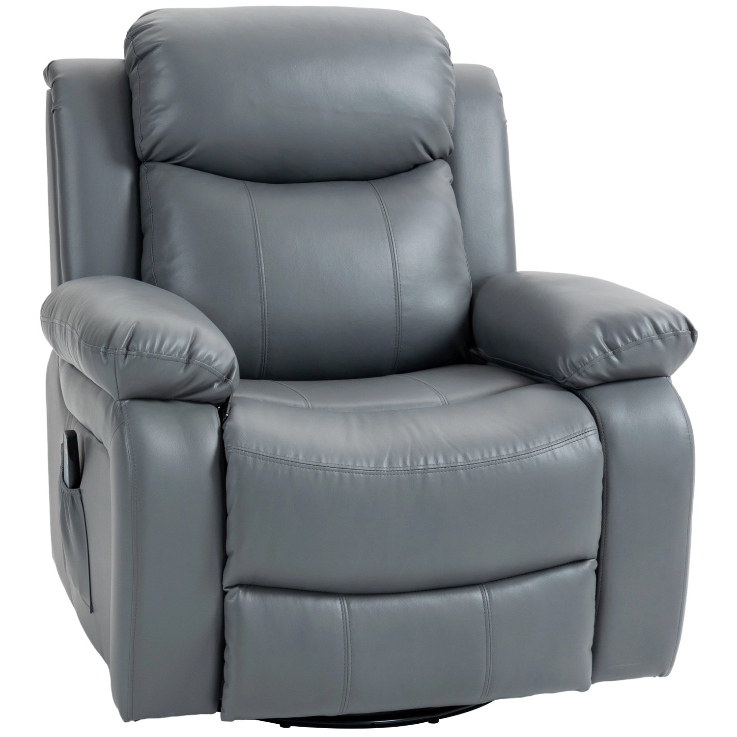 HOMCOM Relaxsessel mit Massagefunktion Elektrisch Drehbar Kunstleder HOMCOM Relaxsessel mit Massagefunktion Elektrisch Drehbar Kunstleder von HOMCOM
