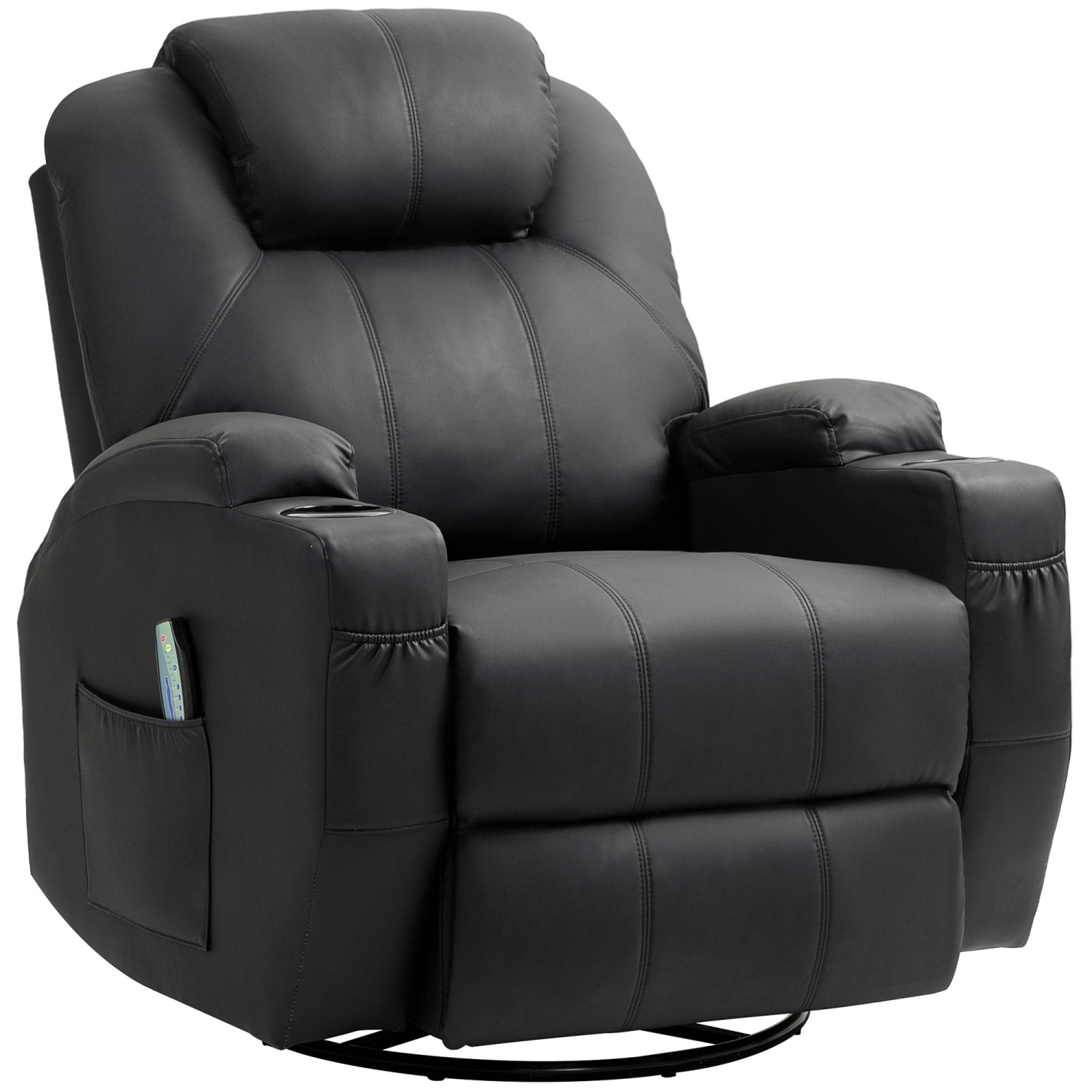 HOMCOM Relaxsessel mit Massagefunktion Elektrisch mit Federsystem Schwarz HOMCOM Relaxsessel mit Massagefunktion Elektrisch mit Federsystem Schwarz von HOMCOM