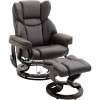 Homcom - Relaxsessel mit Fußhocker, Elektrischer Fernsehsessel mit Liegefunktion, Drehbarer Massagesessel mit Fernbedienung, Seitentasche, für Homcom - Relaxsessel mit Fußhocker, Elektrischer Fernsehsessel mit Liegefunktion, Drehbarer Massagesessel mit Fernbedienung, Seitentasche, für von HOMCOM
