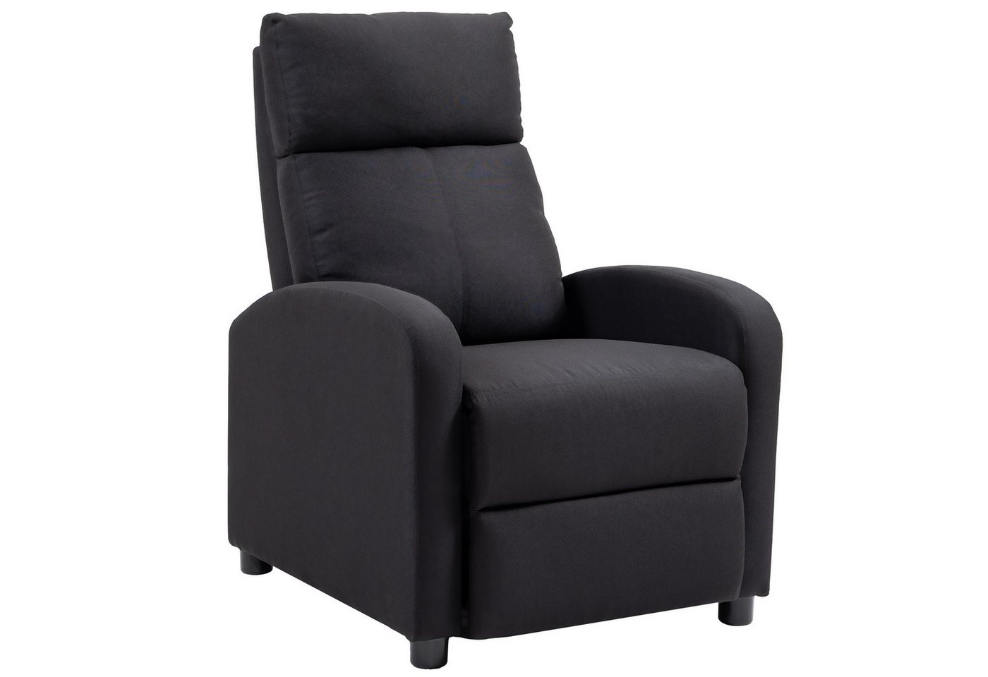 HOMCOM Relaxsessel Ruhesessel Sessel mit Liegefunktion (Fernsehsessel, 1-St., Sessel), Schwarz 69,5 x 89,5 x 104,5 cm HOMCOM Relaxsessel Ruhesessel Sessel mit Liegefunktion (Fernsehsessel, 1-St., Sessel), Schwarz 69,5 x 89,5 x 104,5 cm von HOMCOM