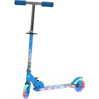HOMCOM Roller für Kinder von 3 bis 7 Jahren klappbar mit leuchtenden PU-Rädern, 12 LED, Musik, höhenverstellbarer Lenker in 4 Stufen, Reibungsbremse, Blau Aosom HOMCOM Roller für Kinder von 3 bis 7 Jahren klappbar mit leuchtenden PU-Rädern, 12 LED, Musik, höhenverstellbarer Lenker in 4 Stufen, Reibungsbremse, Blau Aosom von HOMCOM