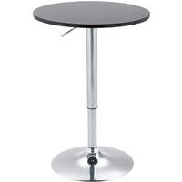 HOMCOM Runder Bartisch Höhenverstellbar Drehtisch Stahl Schwarz Ø61x70-97cm Aosom HOMCOM Runder Bartisch Höhenverstellbar Drehtisch Stahl Schwarz Ø61x70-97cm Aosom von HOMCOM