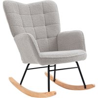 HOMCOM Schaukelstuhl, LxBxH: 71 x 92 x 101 cm - grau HOMCOM Schaukelstuhl, LxBxH: 71 x 92 x 101 cm - grau von HOMCOM