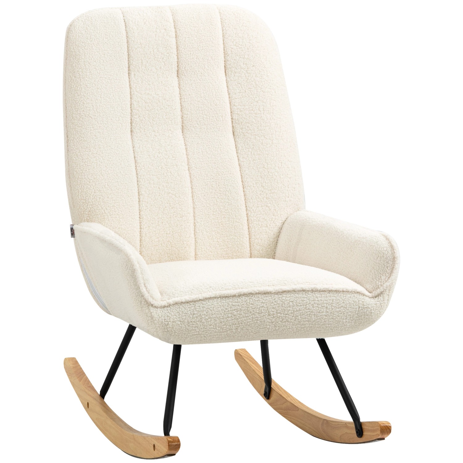 HOMCOM Schaukelstuhl mit Sherpa-Vlies 63 x 95 x 97 cm HOMCOM Schaukelstuhl mit Sherpa-Vlies 63 x 95 x 97 cm von HOMCOM