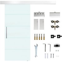 HOMCOM Schiebetür, BxHxS: 200x213x0,8 cm, Glas - transparent HOMCOM Schiebetür, BxHxS: 200x213x0,8 cm, Glas - transparent von HOMCOM