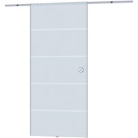 HOMCOM Schiebetür, BxHxS: 90x205x0,8 cm, Glas - transparent HOMCOM Schiebetür, BxHxS: 90x205x0,8 cm, Glas - transparent von HOMCOM